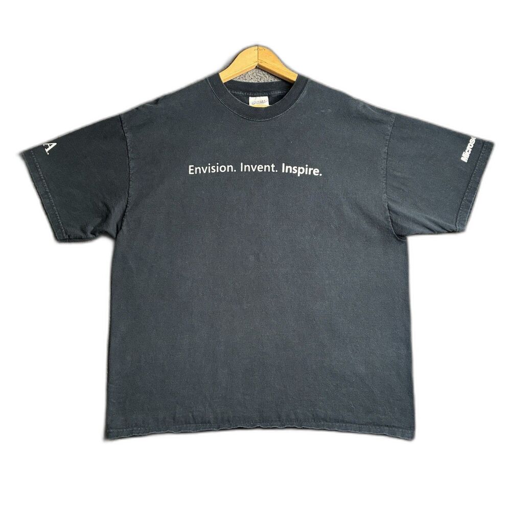 Y2K Internet Microsoft T-Shirt Men’s XL Tech Cyber Hacker Nerd